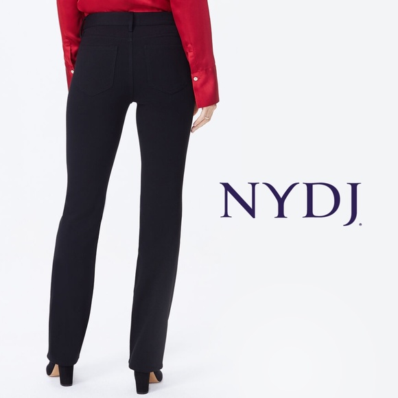 nydj marilyn straight leg ponte pants